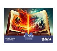 Dream Bookstore 1000 Pieces Jigsaws for Adults Impossible Beautiful Home Decoration Art Colorful DIY Craft 70x50cm/1000pcs