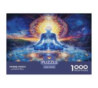 Dream Buddha Jigsaw Puzzles Puzzle for Adults Kids. 1000 Piece Whimsical Challenge Toy Educational Game Home Decoration for Educational Games Gifts 70x50cm/1000pcs