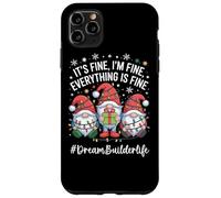 Dream Builder Gnome Everything Is Fine Funny Christmas Case for iPhone 11 Pro Max