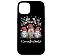 Dream Builder Gnome Everything Is Fine Funny Christmas Case for iPhone 13