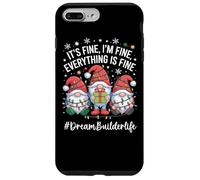 Dream Builder Gnome Everything Is Fine Funny Christmas Case for iPhone 7 Plus/8 Plus