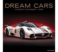 Dream Cars 2026 Wall Calendar