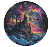 Dream Castle 1000 Piece Jigsaw Puzzle for Women, Men Fantasy Style Brainteasing Jigsaws Educational Games Creativity & Gift Giving 1000pcs (67.5x67.5cm)