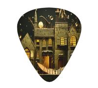 dream castle 12 Pack Guitar Picks Plectrums,4 pieces in each of 3 sizes, Suitable for a wide range of stringed instruments