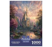 Dream Castle Jigsaw Puzzles Puzzle for Adults Kids. 1000 Piece Impossible Challenge Toy Educational Game Home Decoration for Adults& Kids Age 14 Years Up 70x50cm/1000pcs