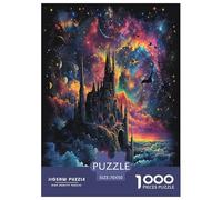 Dream Castle Jigsaw Puzzles Puzzles for Adults Kids. 1000 Piece Impossible Challenge Toy Educational Game Home Decoration for Educational Games Gifts 70x50cm/1000pcs