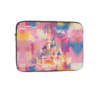 Dream Castle Printed Laptop Sleeve Printed Laptop Protective Case Suitable For Travel And Office Use 17 inch