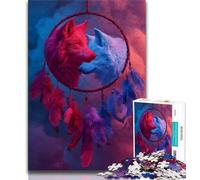 Dream Catcher 1000 Piece Jigsaw Puzzle for Adults Teens,Challenging Game Gifts for Is Ideal As A Gift for The Whole Family 38x26cm