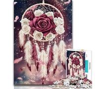 Dream Catcher 1000 Piece Jigsaw Puzzles for Adults,Challenging Game Gifts for Is Ideal As A Gift for The Whole Family 38x26cm