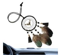 Dream Catcher Accessories, Feather Dream Catcher Car Decor, Dreams Catcher Car Ornament | Dreams Catchers Car Wall Decoration Dreams Charm Feather Dreams Catchers Hanger