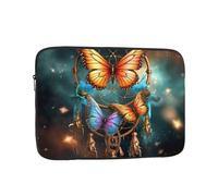 Dream Catcher Butterfly Laptop Case Sleeve 15 inch Laptop Bag Shockproof Computer Carrying Cover Protective Notebook Case