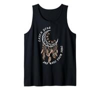 Dream Catcher Catch Your Dreams - Boho Moon Tank Top