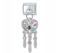 Dream Catcher Dangle Charm Links Italian fits all classic 9mm Italian style Bracelets UK stock