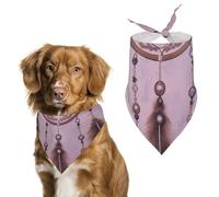 Dream Catcher Dog Bandanas Adjustable Bib Party Pet Decorations Cute Dog Triangle Scarfs for Small Medium Puppy Cat Costume Accessory