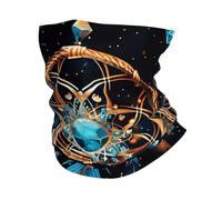 Dream Catcher Feathers Stars Mystic Native Blue Women Men Headscarf Microfiber Neck Warmer Quick Drying Headwear For Yoga Volleyball Snowboarding