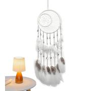 Dream Catcher for Home, Decorative Dream Catcher - Hanging Ornament with Living Accent for Sleep - Aesthetic Wall Art Decoration for Children's Room, Nursery, Dorm, Living Room, Bedroom