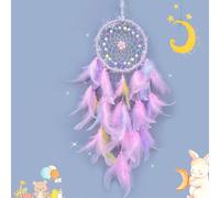 Dream Catcher,Handmade LED Dream Catchers for Bedroom Hanging Decorations Ornaments Craft for Girl Bedroom Accessories Blessing Gift