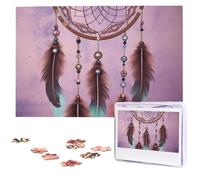 Dream Catcher Jigsaw Puzzle for Adults Challenging Wooden Puzzles 1000 Pieces Personalized Photo Puzzle Picture Jigsaws Custom Jigsaw Puzzles for Birthday