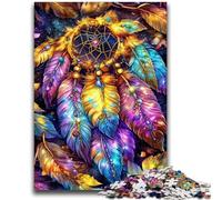 Dream Catcher Jigsaw Puzzles 1000 Pieces for Adults Teens,Challenging Game Gifts for Is Ideal As A Gift for The Whole Family (38x26cm)