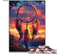 Dream Catcher Jigsaws Puzzles 1000 Pieces for Teenagers Gifts, Challenging Game And Family Play Artists Collection, Fine Art for Age 14 Years Up 50x75cm