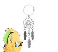 Dream Catcher Key Chain - Vintage Feather Dream Catcher Key Chain | Dream Catcher Key Ring | Dream Catcher Key Chain Pendant | Dream Catcher Key Ring Feather Ornament | Pendants