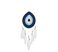 Dream Catcher, macrame wall hanging, Evil Eye Charm, 26.38in Handmade Protection Decor, Spiritual Bedroom Accessory, Dorm Room Accent for Cozy Home Decoration