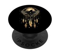 Dream Catcher Raven Native American Pride Indian Tribe PopSockets Adhesive PopGrip