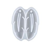 Dream Catcher Resin Mold Epoxy Dream Catcher Keychain Mold Silicone Keychain Pendant Feather for Earring Silicone Set for Resin