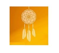 Dream Catcher Stencil | Home Decor | Paint on Walls and Also Customize Fabrics, Textiles & Furniture | Reusable - M/ 15X37CM