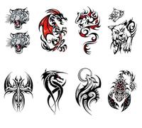 Dream Catcher Tattoo Sticker Indian Totem Feather Van Flower Pattern Waterproof Temporary Tattoo Sticker