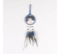 Dream Catcher, Tree of Life Dream Catchers for Room Wall Hanging Boho Decor, Feather Bead Dreamcatcher, Ornaments Decoration Craft Gifts for Home Bedroom Living Room Decor (2#)