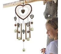 Dream Catcher Wind Chimes Indoor - Hearts Wind Chime Indoor Dream Catcher | Wind Chimes, Catcher | Unique Sweet Heart Catch for Garden, Yard, Patio, Home, Room Craft