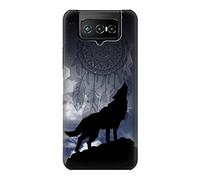 Dream Catcher Wolf Howling Case Cover For ASUS ZenFone 7 Pro