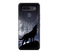 Dream Catcher Wolf Howling Case Cover For LG K51S