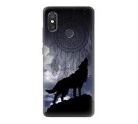 Dream Catcher Wolf Howling Case Cover For Xiaomi Mi 8