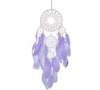 Dream Catchers Handmade Lightweight Decorative Plume | Handmade Car Dream Catcher for Living Room Bedroom Study Macrame Wall Tapestry Boho Decor Meditation Yoga Space Vintage