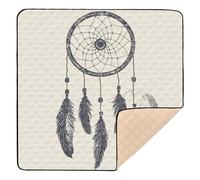 Dream Catchers Tribal West Ranch Large Non-Slip Baby Gym & Activity Mat for Indoor Outdoor Comfortable Baby Crawling Mat for Babies Infants Toddlers, 50'' x 50''