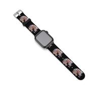 Dream Catching Horse Silicone Watchband Compatible with IWatch Classic Replacement Strap Soft Wristbands for Men Women 42mm/44mm