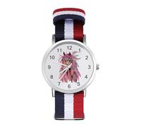 Dream Catching Wild Horse Leisure Men's Wrist Watches Alloy Analogue Quartz Watch Fashion Accessories