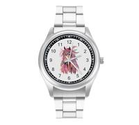 Dream Catching Wild Horse Minimalist Men's Wrist Watches Alloy Analogue Quartz Watch Fashion Accessories