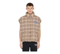 Dream Center Sleeveless Puffer Jacket - male - Liberal Youth Ministry - Waistcoats - Beige - XL - Jackets XL