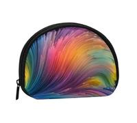 Dream Colorful Minis Storage Bag Shell Wallet Small Coin Purse with Minis with Zipper Change Purse for Coin Keys You Can Also Store Any Small Objects You Want