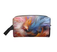 Dream Colorful Portable Large-Capacity Travel Toiletry Bag (Print Models) Waterproof Makeup Storage Bag for Men and Women for Business Trips, Fitness, Bathroom, Daily Storage