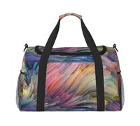 Dream Colorful Print Duffel Bag for Travel Weekender Overnight Carry On Bag Women Men Gym Luggage Bag Carry on