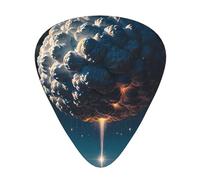 Dream Core Sky guitar pick set, 3 different thicknesses, 12 pieces for a variety of instruments
