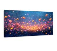 Dream Daisy Painting by Numbers for Adults, Painting by Numbers Kits Canvas, DIY Color Oil Paintings Acrylic Paints, with Paintbrushes, Hobbies for Adults Women,Home Decor 28x56in Without Frame 0z-106