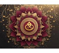 Dream Diamond Art Kits for Adults, Diamond Painting Mandala 5D DIY Full Round Drill Crystal Art Kits for Adults Beginners, Rhinestones Embroidery Arts and Crafts for Home Wall Decor 80x100cm, Model436