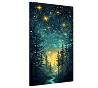 Dream Diamond Art Landscape Diamond Painting Kits Adults,5D DIY Cross Stitch Arts Crafts Pictures Embroidery Crystal Art Kits for Adults Beginner,Hobbies for Women Home Wall Decoration 32x64in Xy-1131