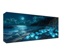Dream Diamond Art Painting, Lake Large Diamond Painting Kits for Adults, 5D DIY Full Drill Cross Stitch Crystal Arts Crafts Pictures Embroidery Kit, Gifts for Girls Home Wall Decor 24x12inch t-5392