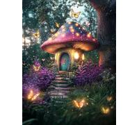 Dream Diamond Painting Kits for Adults, Large Diamond Art Canvas 16x20 inch, Round Full Drill Dimond Art Painting with Accessories, DIY Crystal Arts and Crafts for Adults for Autumn Home Decor S-64